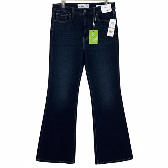 Sam Edelman Denim - Sam Edelman High Rise Flare Trouser Jeans in Faultless Trend Spotlight 29 NWT